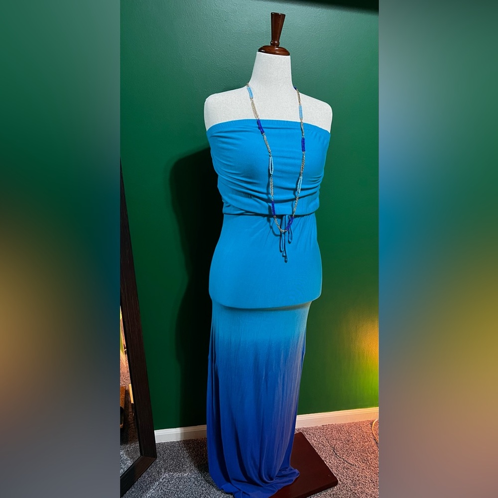 Blue Maxi Dress